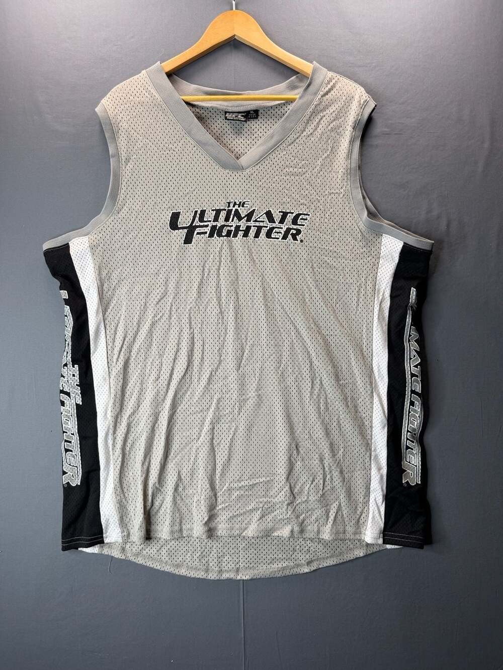 Y2K Rare UFC The Ultimate Fighter Matt Hughes Mesh Tank Top Size XL Sample
